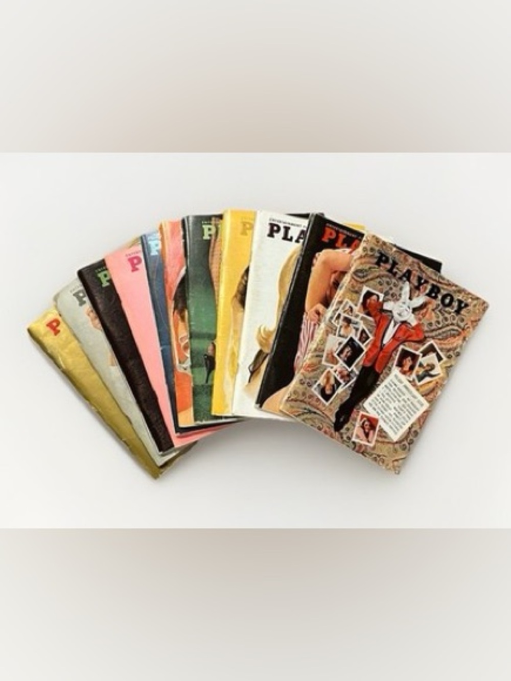 Vintage 1965 Playboy Magazine (Jan-Dec minus Nov)